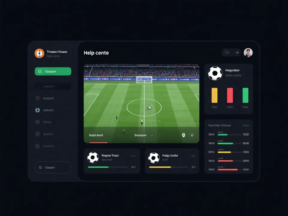 2026世界杯直播平台帮助中心界面示意图