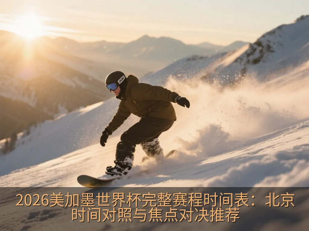 2026美加墨世界杯完整赛程时间表：北京时间对照与焦点对决推荐